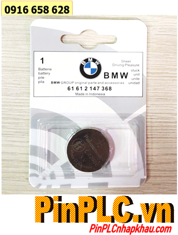 BMW CR2450, Pin Remote Ôtô BMW cr2450 lithium 3v chính hãng /Vỉ 1viên